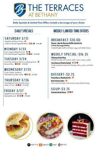 Bistro Menu 3.21 - 3.27