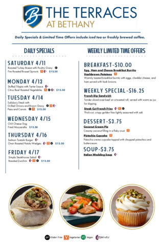 Bistro Menu 4.11 - 4.17