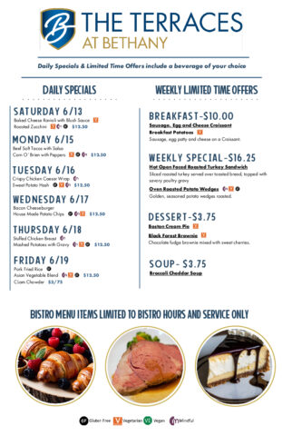 Bistro Menu 6.13 - 6.19