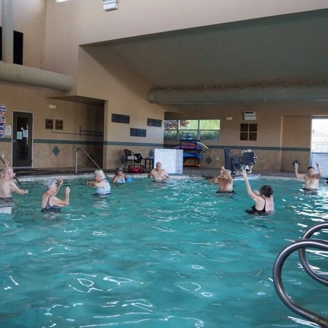 Independent Living pool at Bethany