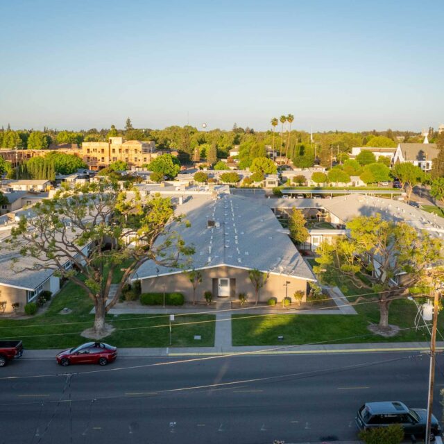 The Manor at Bethany Aerial View