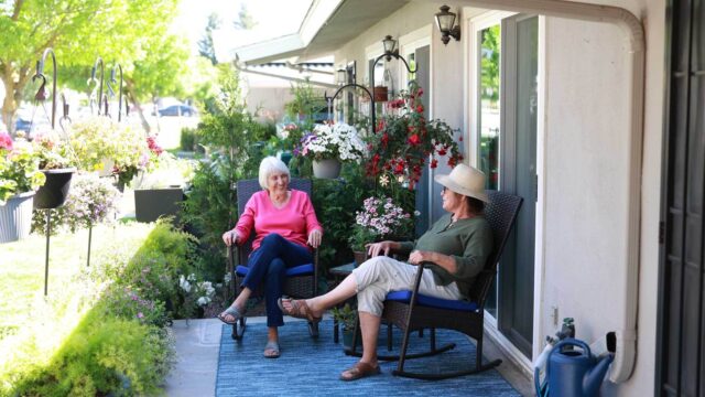 Patio ladies